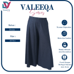 VLQ-01 - Celana Kulot Hitam - Valeeqa Series